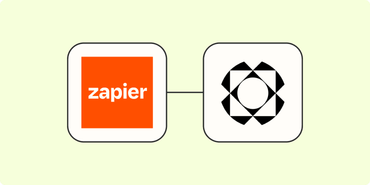 Zapier logo connecting to Paperform